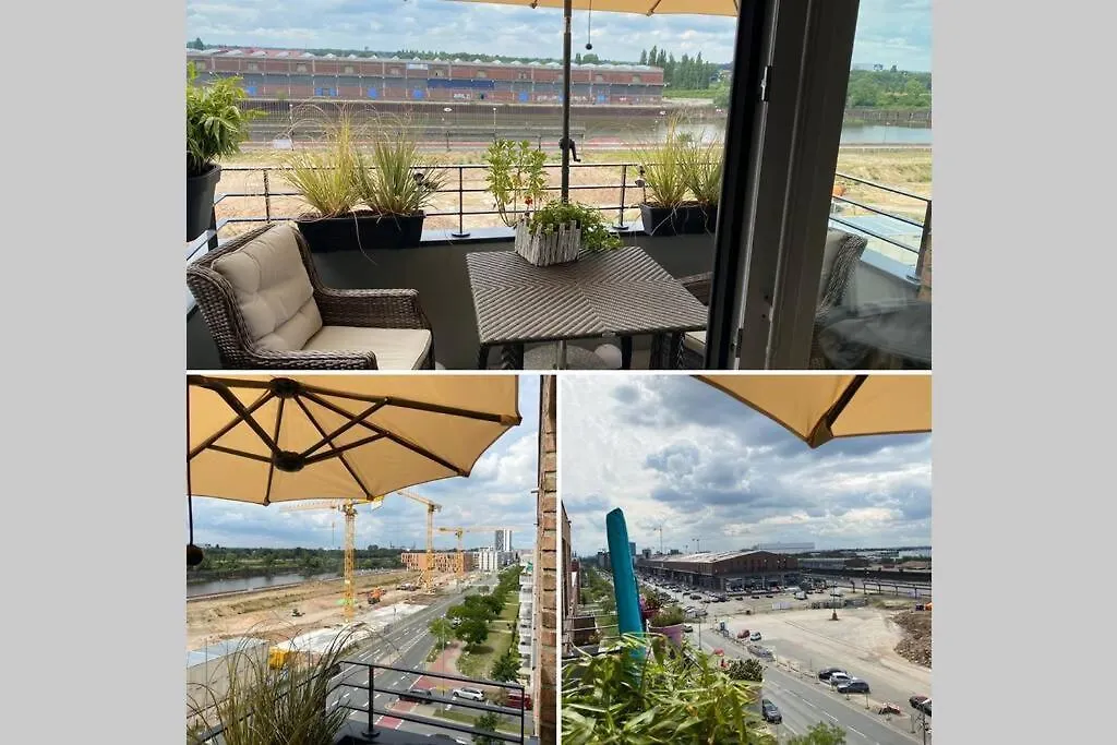Neubau, Blick Auf Die Weser Moderne Einrichtung. contacts